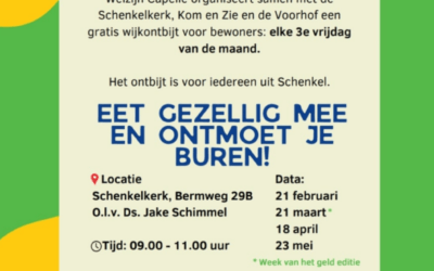 Elke maand wijkontbijt